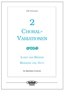 Zwei Choralvariationen (Partitur)
